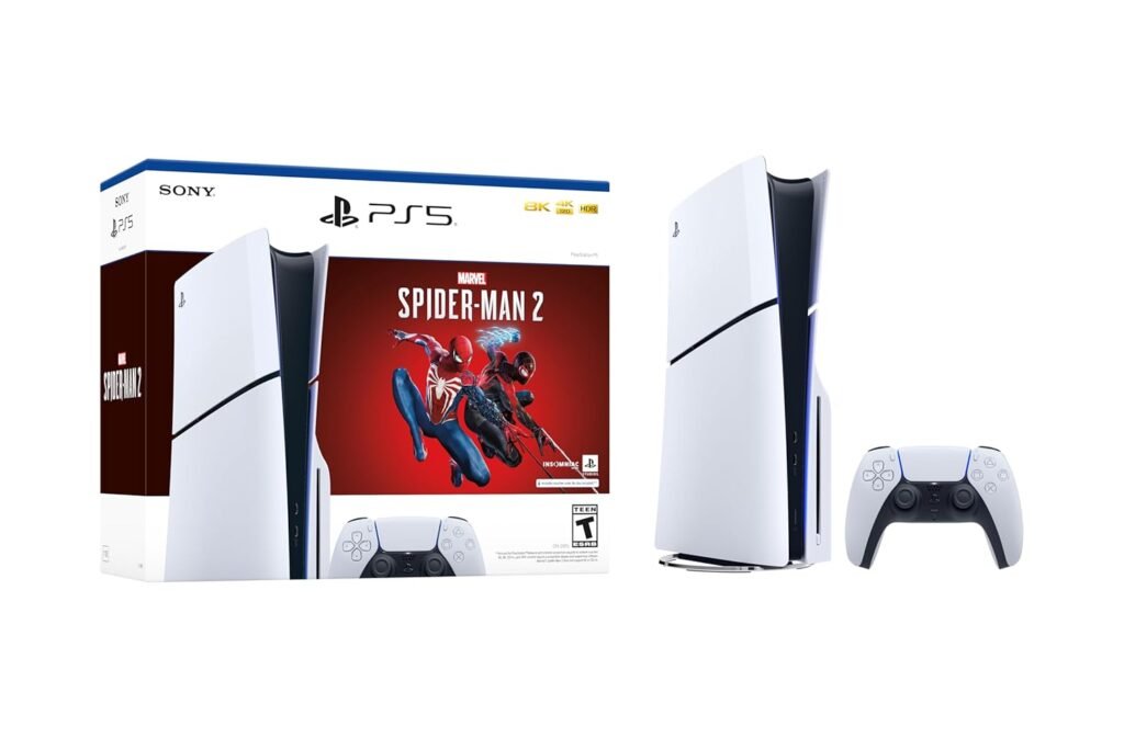 PlayStation 5 Console -  Marvel’s Spider-Man 2 Bundle (slim)