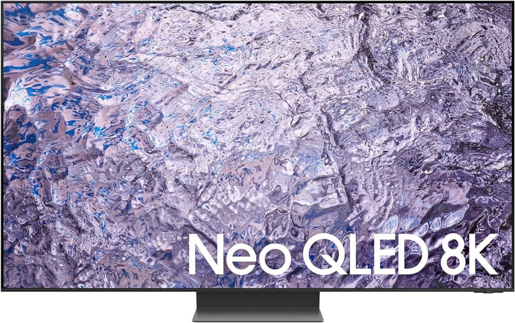 SAMSUNG 85-Inch Class Neo QLED 8K QN800C Series Mini LED Quantum HDR Smart TV with Ultra Slim Design, Dolby Atmos, Object Tracking Sound+, Q-Symphony 3.0, Alexa Built-in (QN85QN800C, 2023 Model)