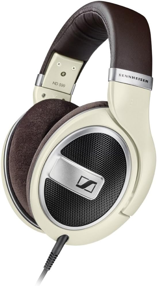 Sennheiser Consumer Audio HD 599 Open Back Headphone, Ivory